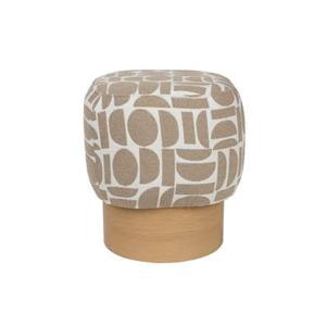 Housecraft Living Cyril Poef| Krukje Beige