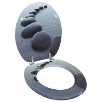 VidaXL Toiletbril stenen mdf