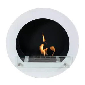 Ronde bioethanol haard wit
- ScandiFlames 
- Kleur: Wit  
- Afmeting:  x 60 cm x 17 cm