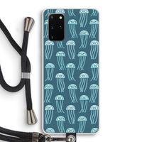 Kwallie: Samsung Galaxy S20 Plus Transparant Hoesje met koord