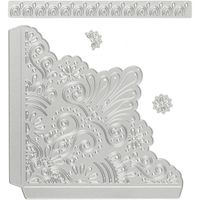 Creotime stans  en embossing mallen 14 x 14 cm, 14,5 x 1,5 cm - thumbnail