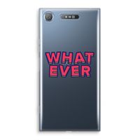 Whatever: Sony Xperia XZ1 Transparant Hoesje