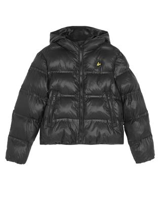 Lyle & Scott winter winterjas jongens - zwart - puffer, cropped