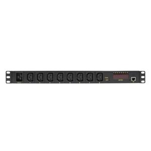 LogiLink PDU8P01 8AC-uitgang(en) 1U Zwart energiedistributie.