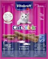 Vitakraft Cat-Stick mini kabeljauw & tonijn 18g