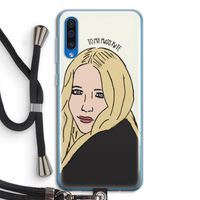 Mary Kate: Samsung Galaxy A50 Transparant Hoesje met koord