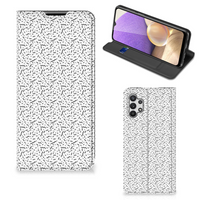 Samsung Galaxy A32 5G Hoesje met Magneet Stripes Dots