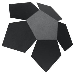Wandlamp PENTA zwart