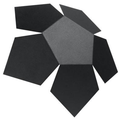 Wandlamp PENTA zwart