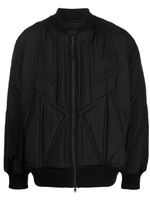 Y-3 quilted bomber jacket - Noir - thumbnail