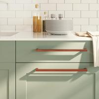 VidaXL Handvatten 5 st 320 mm roestvrij staal bronskleurig