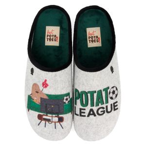 Hot Potatoes Pantoffels Buje 61059 Grijs maat