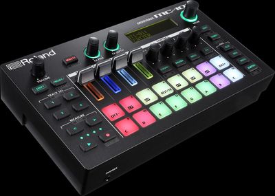 Roland MC-101 DJ-controller Zwart