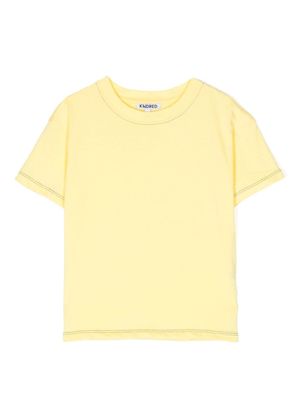 KINDRED t-shirt à coutures contrastantes - Jaune