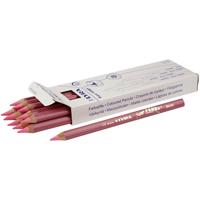 Lyra Super ferby 1 kleurpotloden, l: 18 cm, vulling 6,25 mm, lichtrood, 12 stuk/ 1 doos