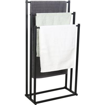 Niceey Handdoekenrek - Zwart - 3 Armen