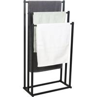 Niceey Handdoekenrek - Zwart - 3 Armen