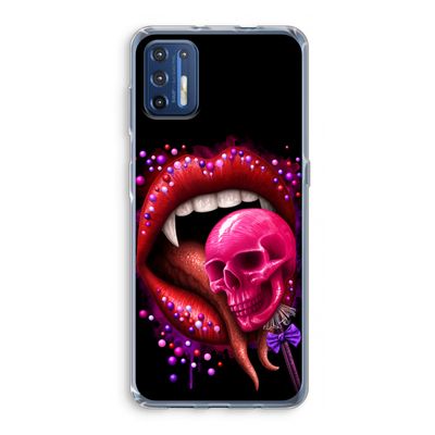 Dodelijk zoet: Motorola Moto G9 Plus Transparant Hoesje