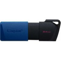 Kingston Technology DataTraveler Exodia M USB flash drive 64 GB USB Type-A 3.2 Gen 1 (3.1 Gen 1) Zwart, Blauw - thumbnail