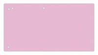 OFFICE products verdeelstroken, 240 x 105 mm, pak van 100 stuks, roze