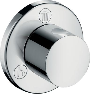 Hansgrohe stop- en omstelkraan afbouwdeel S Trio/Quattro, chroom