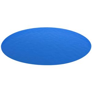 VidaXL Zwembadzeil rond 488 cm pe blauw