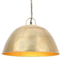 VidaXL Hanglamp industrieel vintage rond 25 w e27 41 cm messingkleurig