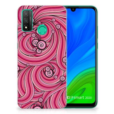Huawei P Smart 2020 | Hoesje maken | Swirl Pink