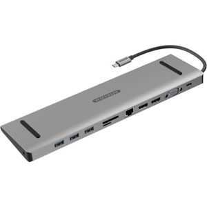 Sitecom USB-C Multiport Pro Dock met Power Delivery dockingstation