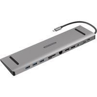 Sitecom USB-C Multiport Pro Dock met Power Delivery dockingstation - thumbnail