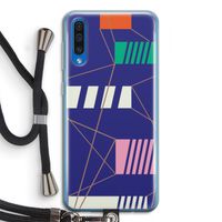 Gestalte 5: Samsung Galaxy A50 Transparant Hoesje met koord