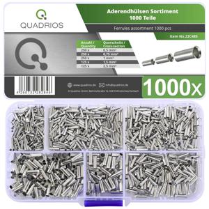 Quadrios 22C485 Assortiment adereindhulzen Ongeïsoleerd 1000 stuk(s)