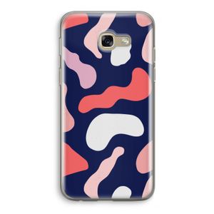 Memphis Shapes Pink: Samsung Galaxy A5 (2017) Transparant Hoesje
