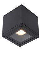 Lucide Aven plafondlamp 50W vierkant zwart