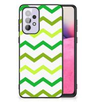 Samsung Galaxy A33 5G Back Case Zigzag Groen
