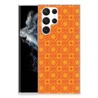 Samsung Galaxy S22 Ultra | TPU bumper | Batik Oranje