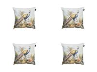 Sierkussen ca. 50x50 cm Flore purple (4 stuks) Madison - Madison