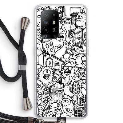 Vexx City #2: Oppo A95 5G Transparant Hoesje met koord