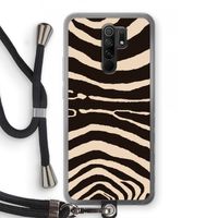 Arizona Zebra: Xiaomi Redmi 9 Transparant Hoesje met koord