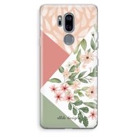 Sweet heaven geometrics: LG G7 Thinq Transparant Hoesje