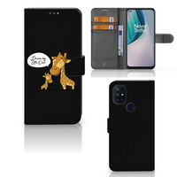 OnePlus Nord N10 Leuk Hoesje Giraffe