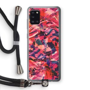 California: Samsung Galaxy A31 Transparant Hoesje met koord
