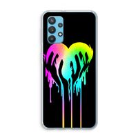 Hold My Heart: Samsung Galaxy A32 4G Transparant Hoesje
