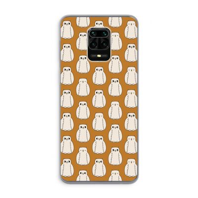 Uilen: Xiaomi Redmi Note 9 Pro Transparant Hoesje