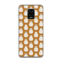 Uilen: Xiaomi Redmi Note 9 Pro Transparant Hoesje