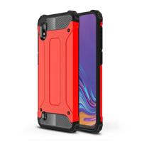 Magic Armor TPU + PC combinatie Case voor Galaxy A10 (rood)