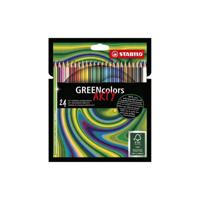 STABILO GREENcolors etui 24 kleuren - thumbnail