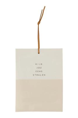 Zusss Geurzakje Stralen Wit/zand Zusss Geurzakje Stralen Wit/zand