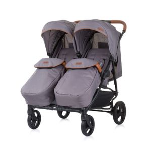 Duo Kinderwagen 0+ new borns Chipolino Passo doble antraciet