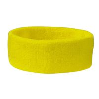 Gele hoofd zweetband   - - thumbnail